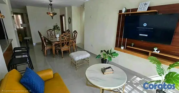 apartamentos - oportunidad 6to piso amueblado con derecho azotea privada en villa olga  10