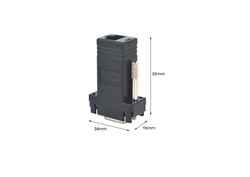 otros electronicos - Adaptador extensor VGA sobre cable CAT5/CAT6/RJ45 3