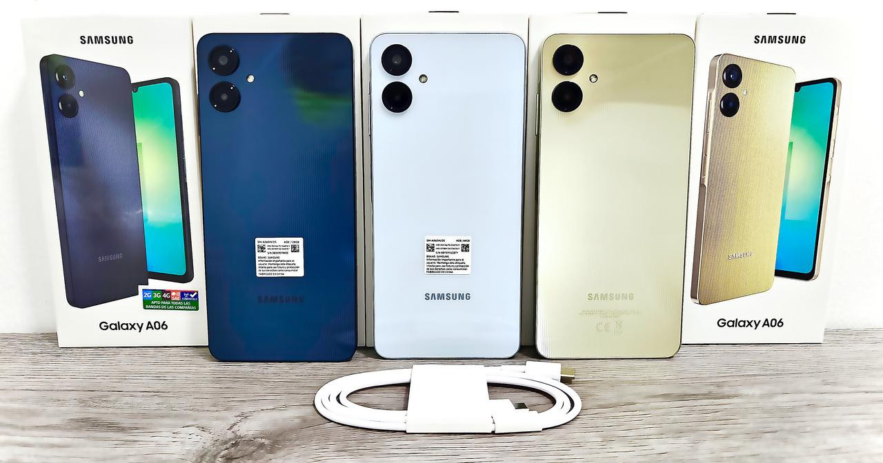 celulares y tabletas - SAMSUNG GALAXY A06 DE 64GB NUEVO DE CAJA #DESBLOQUEADO 