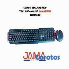 computadoras y laptops - TECLADO y MOUSE INALAMBRICO COMBO JAMATECH  1
