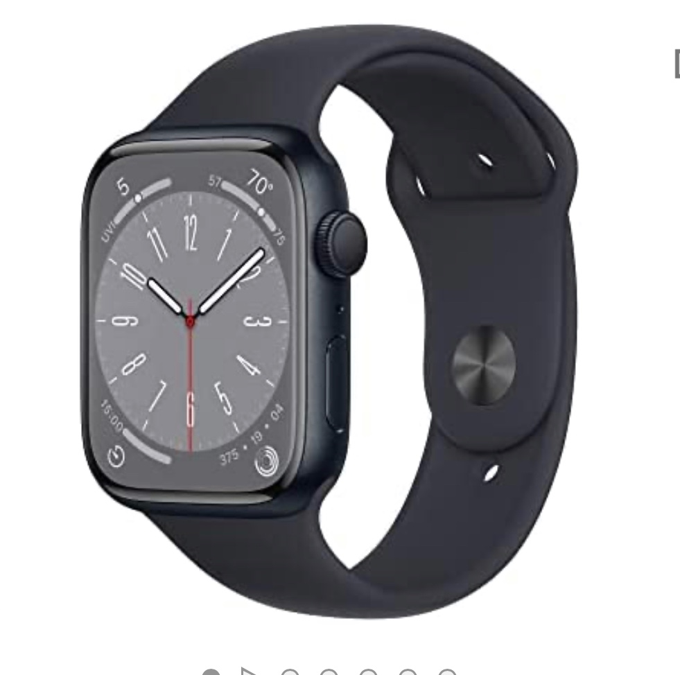 accesorios para electronica - Apple Watch serie 8 de 45mm Midnight NUEVO SELLADO 