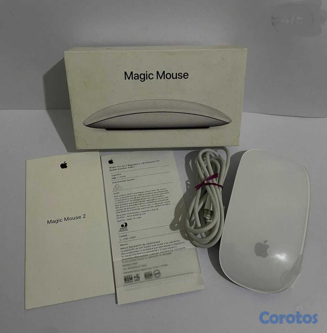computadoras y laptops - Apple Magic Mouse 2, Nuevo Sellado, raton para productos Apple, inalambrico. 4