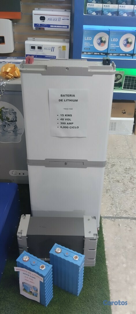 plantas e inversores - para los amantes del lithion ya llegaron  baterias de lithion de 15kw en oferta 2