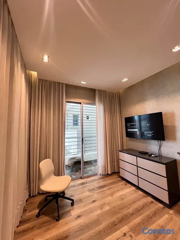 apartamentos - hermoso apartamento el alquiler en Evaristo morales totalmente amoblado  4