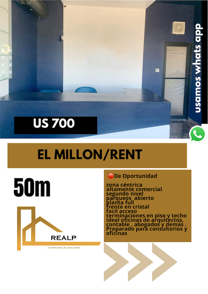 oficinas y locales comerciales - Local en el millon  0