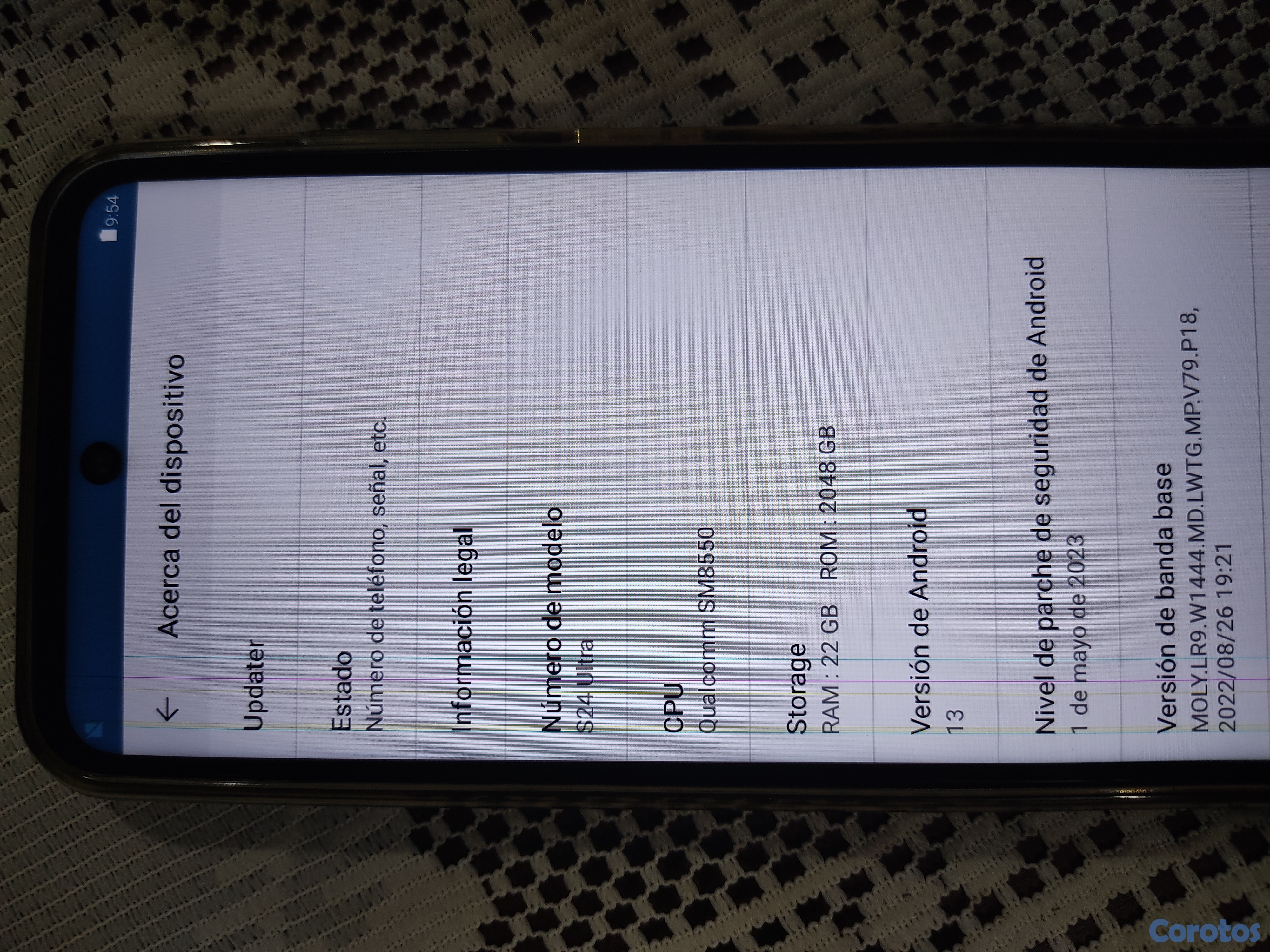 celulares y tabletas - EN VENTA ESTE EXCELENTE CELULAR ANDROID S24 5G GLOBAL  10