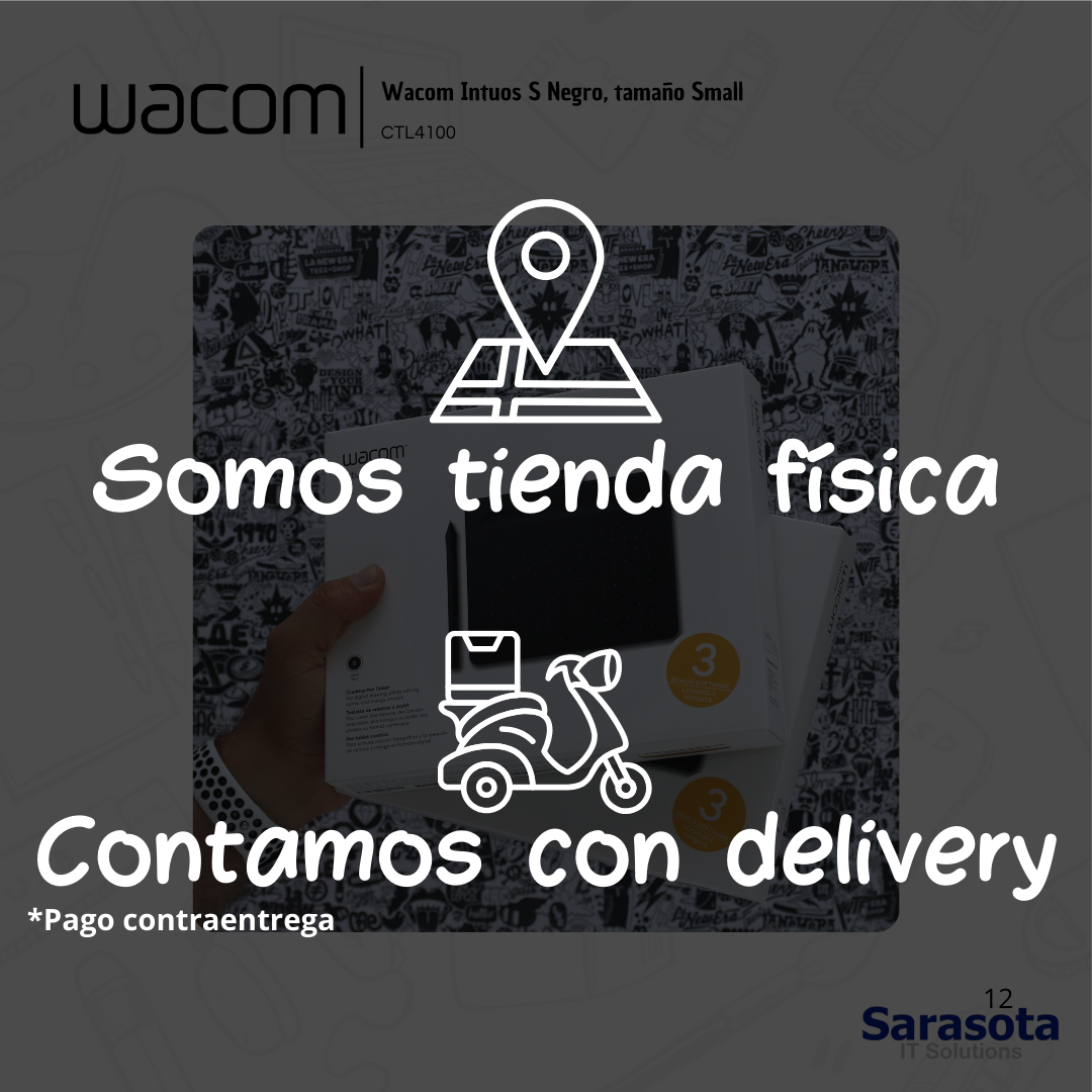 accesorios para electronica - Wacom Intuos S Tableta Gráfica 2