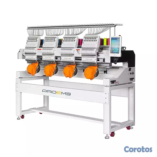 otros electronicos - Maquina de Bordado Industrial de 4 cabezas 3