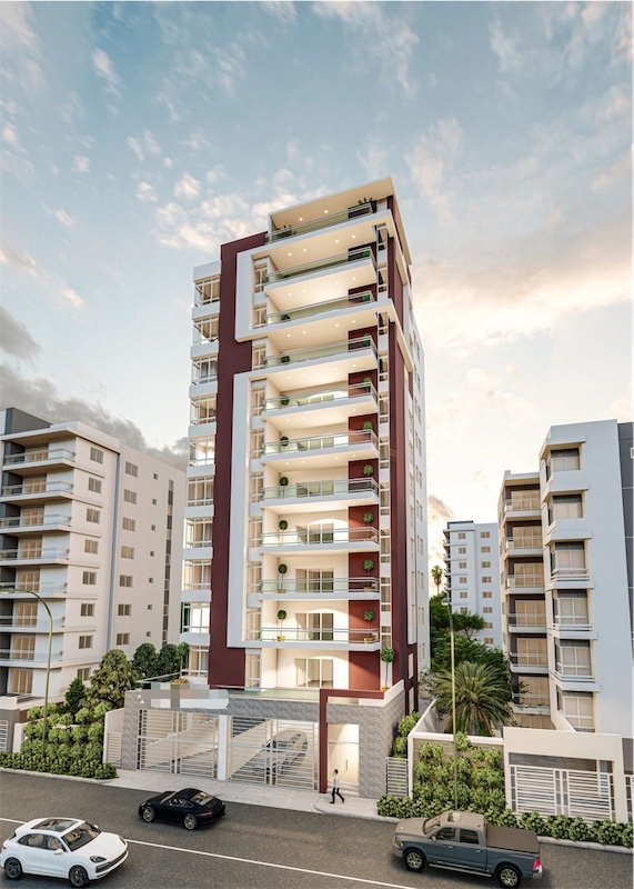 apartamentos - Venta de apartamento en los cacicazgos distrito nacional