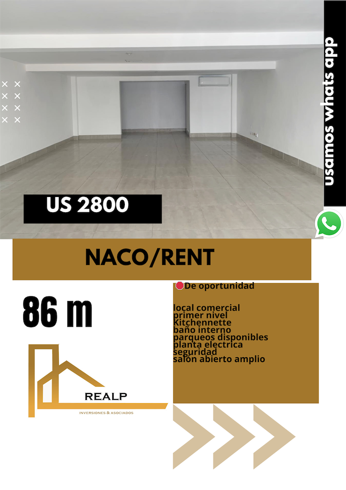 oficinas y locales comerciales - Local comercial en Naco  0