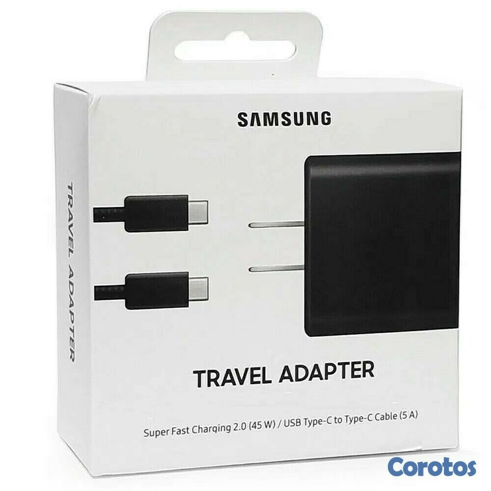 otros electronicos - Cargador samsung compacto con puerto USB-C de 45W, carga super rapida