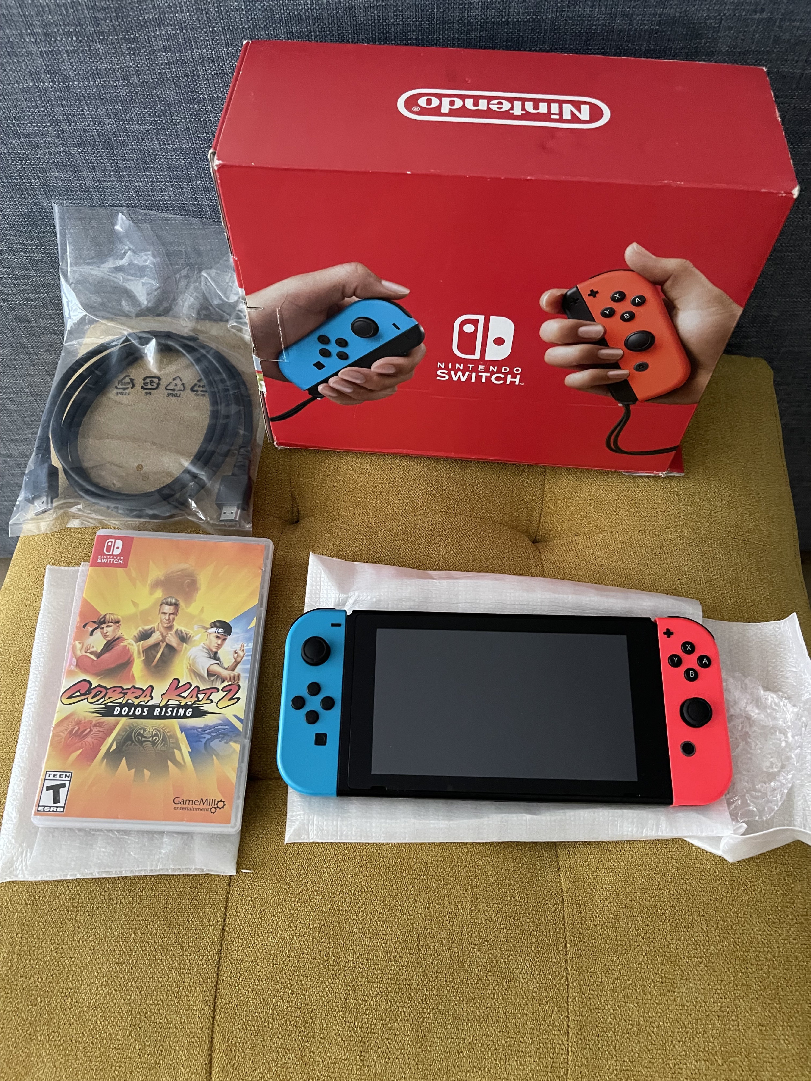 consolas y videojuegos - ventas Nintendo switch nuevo con un juego  2
