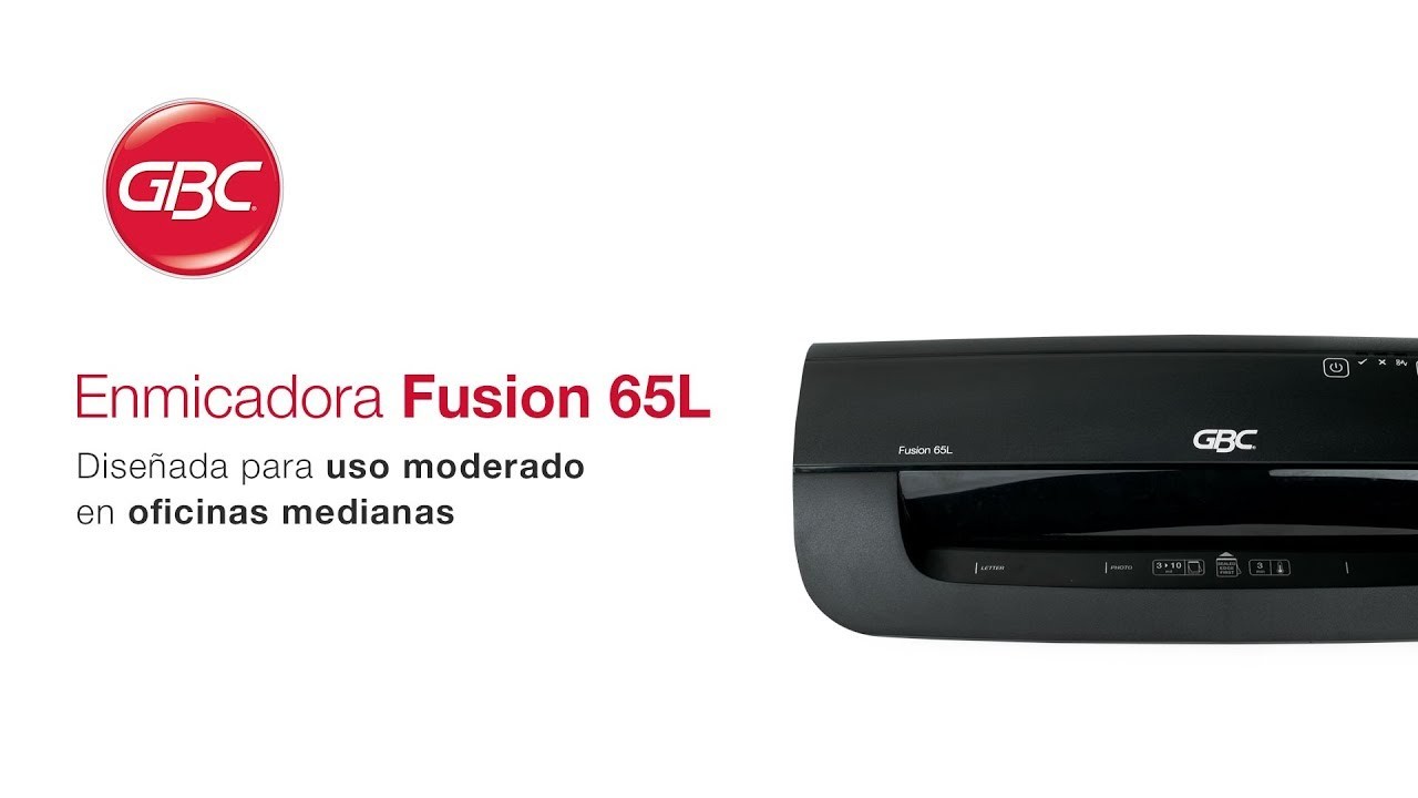 impresoras y scanners - plastificadora FUSION 65L ,9 pulgadas  para mica gruesa MICAS de 3, 5 y hasta 10 1