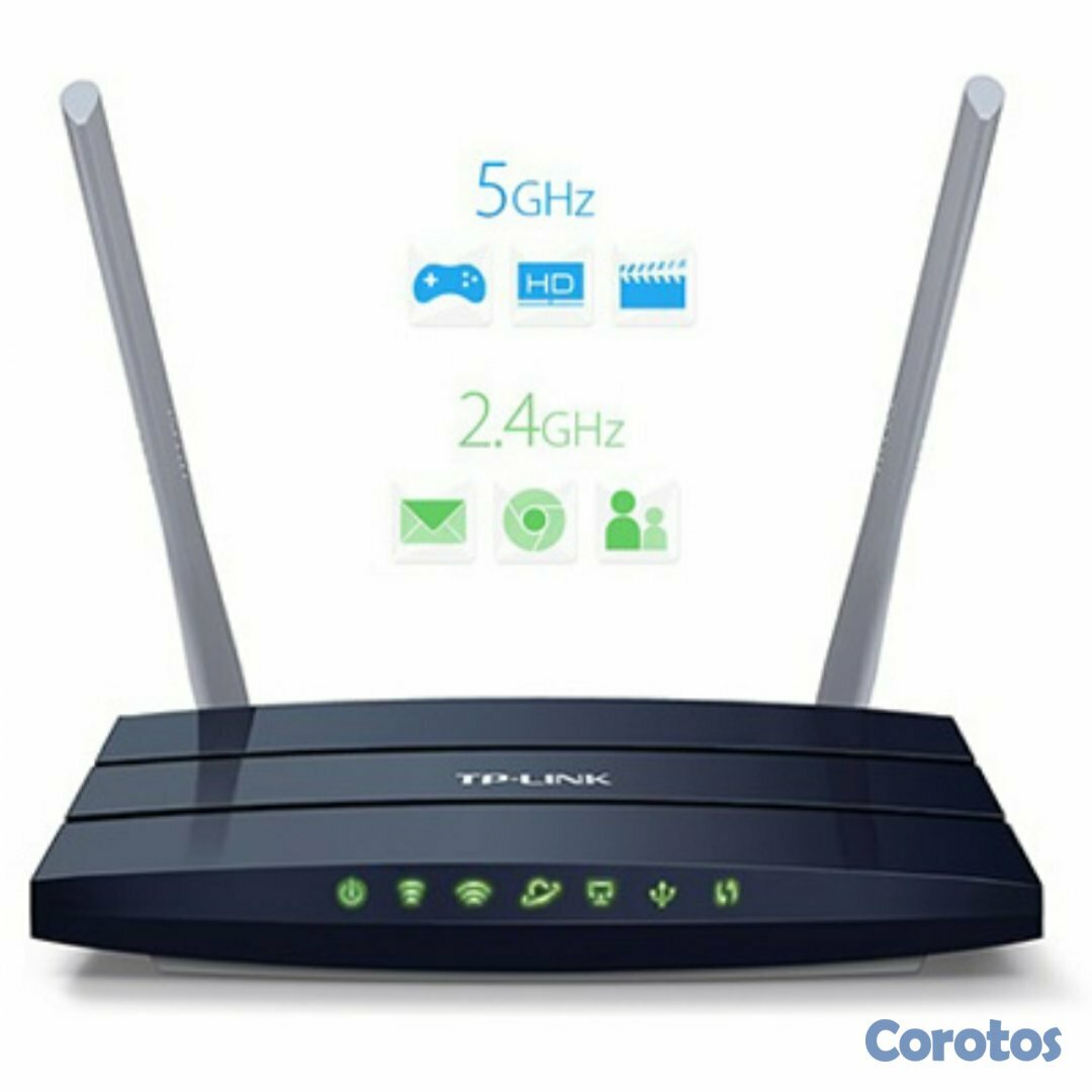 computadoras y laptops - ROUTER TP-LINK ARCHER C50 (US) AC1200, 2.4GHZ/300MBPS, 5.0GHZ/867MBP 1