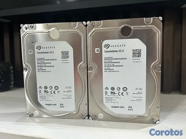 computadoras y laptops - Disco duro HDD  segate 3TB  4