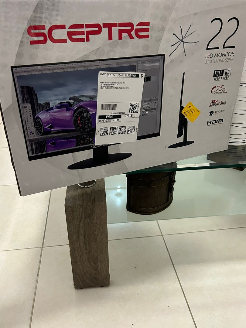 tv - Sceptre Nuevo monitor E248W-19203RT LED FHD (en su caja)