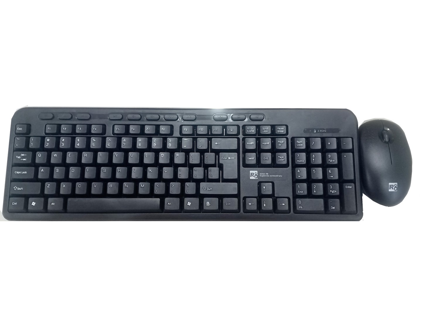 accesorios para electronica - TECLADO Y MOUSE INALAMBRICO R8 1916 JACL-KMS19 2