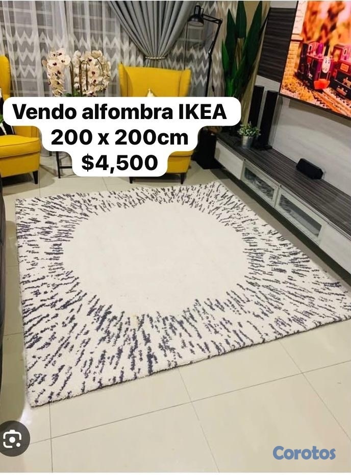 decoración y accesorios - Alfombra IKEA tamaño 200 x 200 cm 1