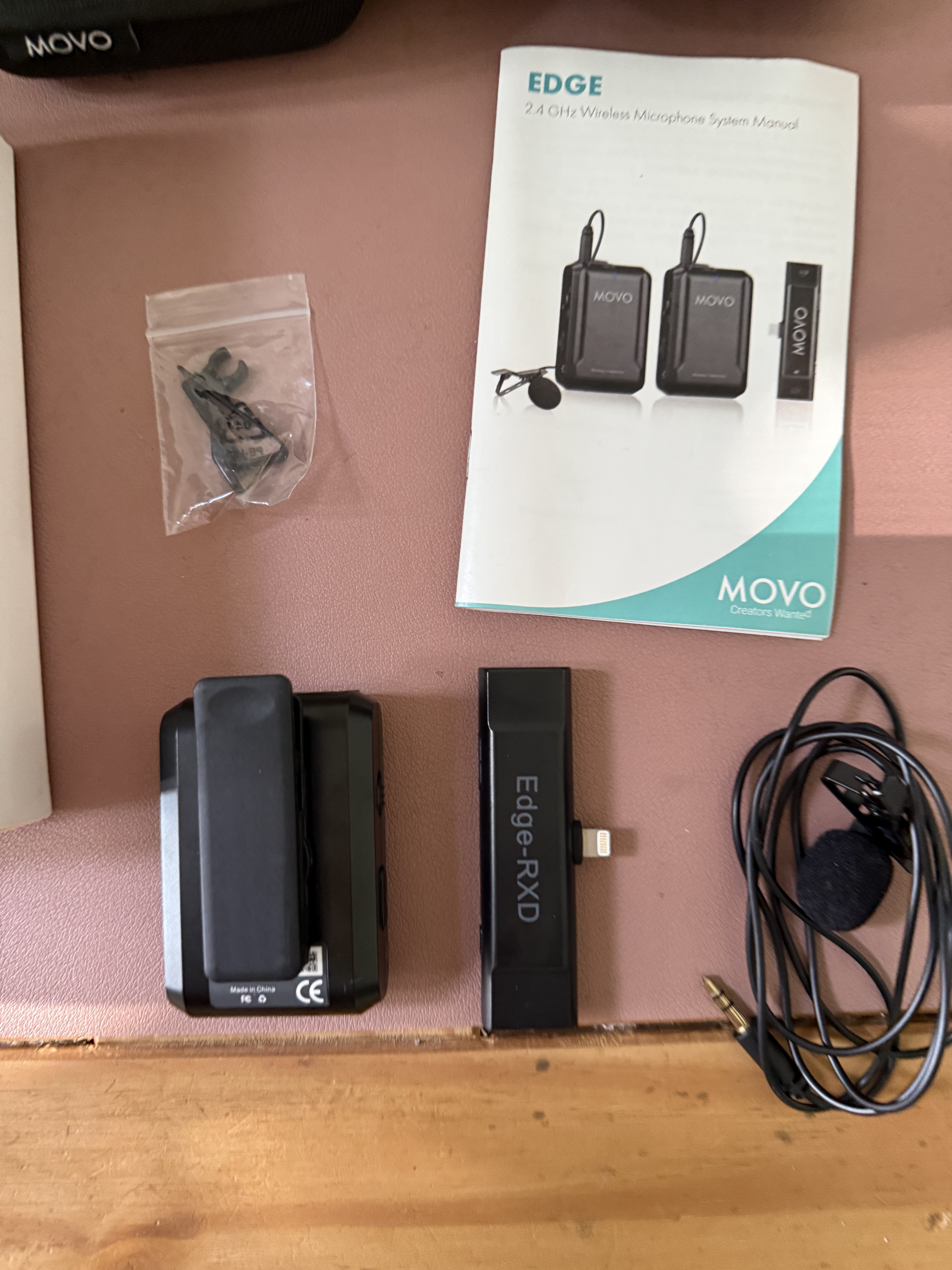 camaras y audio - Micrófono wireless Movo Edge UC 3