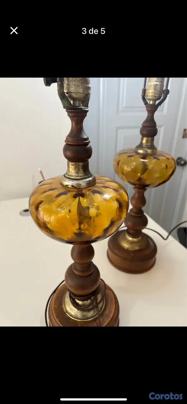 accesorios - Lámparas de mesa vintage (antigua) 3