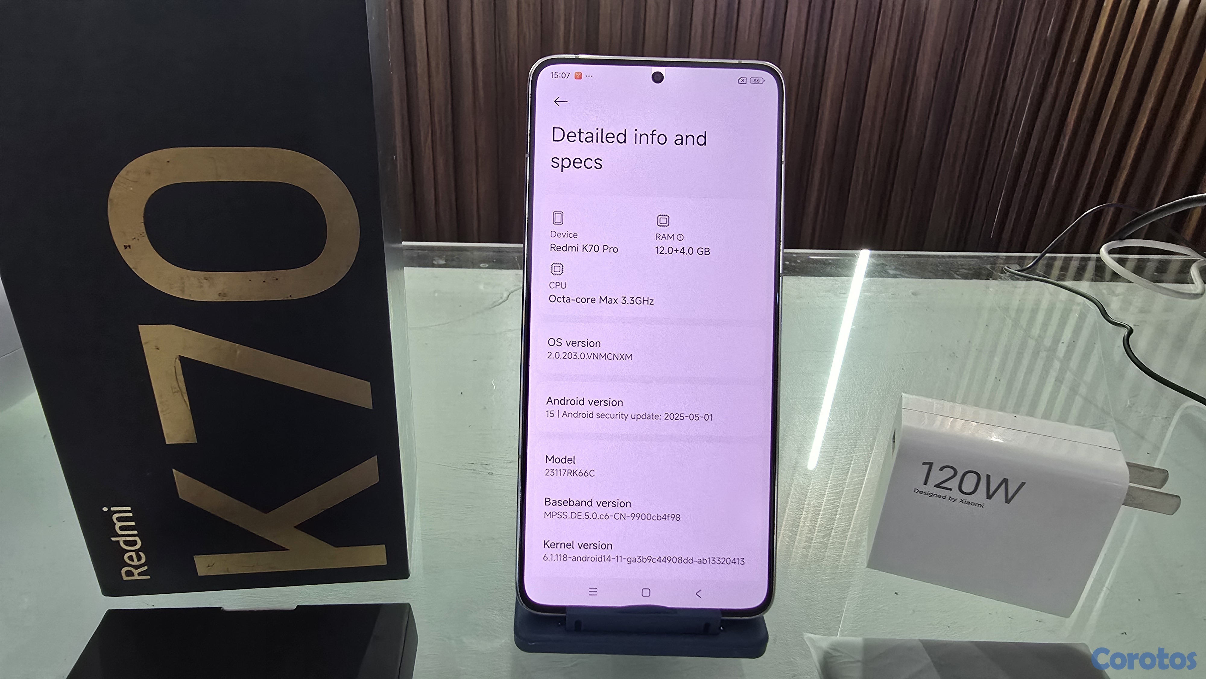 celulares y tabletas - Xiaomi Redmi K70 Pro 256GB 16GB Ram Snap Dragon 3