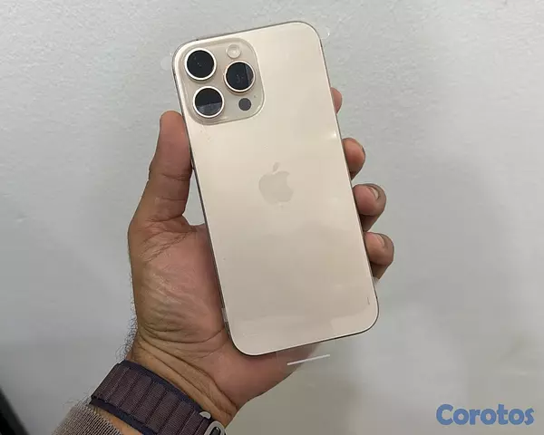 celulares y tabletas - iPhone 16 Pro Max 512GB Dessert Bateria 100% $ 63,400 1