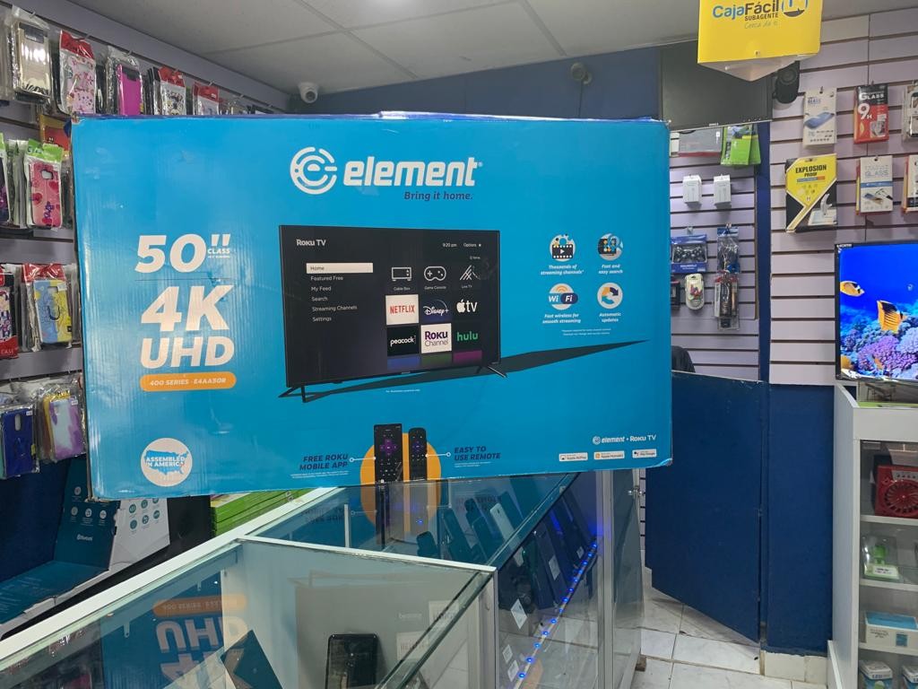 celulares y tabletas - SMART TV ELEMENT 4K ULTRA HD 50 PULGADAS