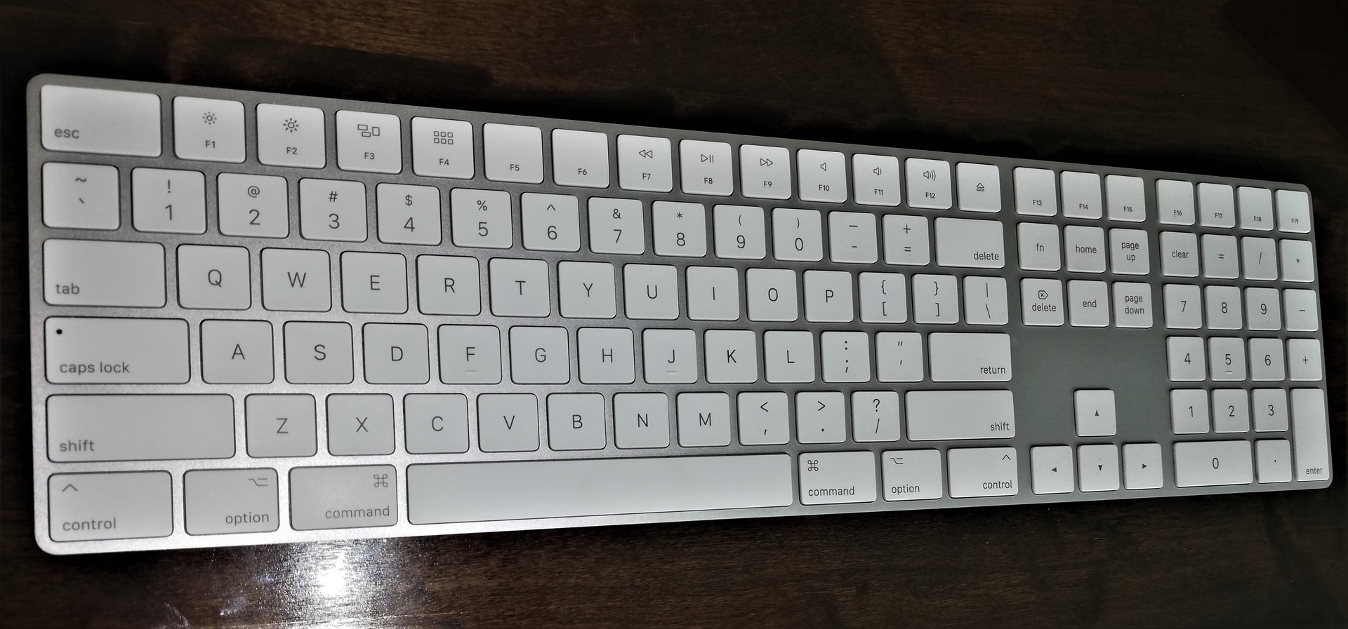 accesorios para electronica - Teclado Mágico de Apple con Teclado Numérico 2