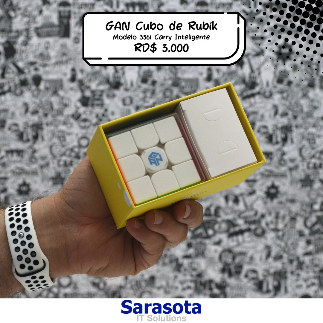 hobby y coleccion - GAN Cubo Rubik 3X3 modelo 356i Inteligente 2