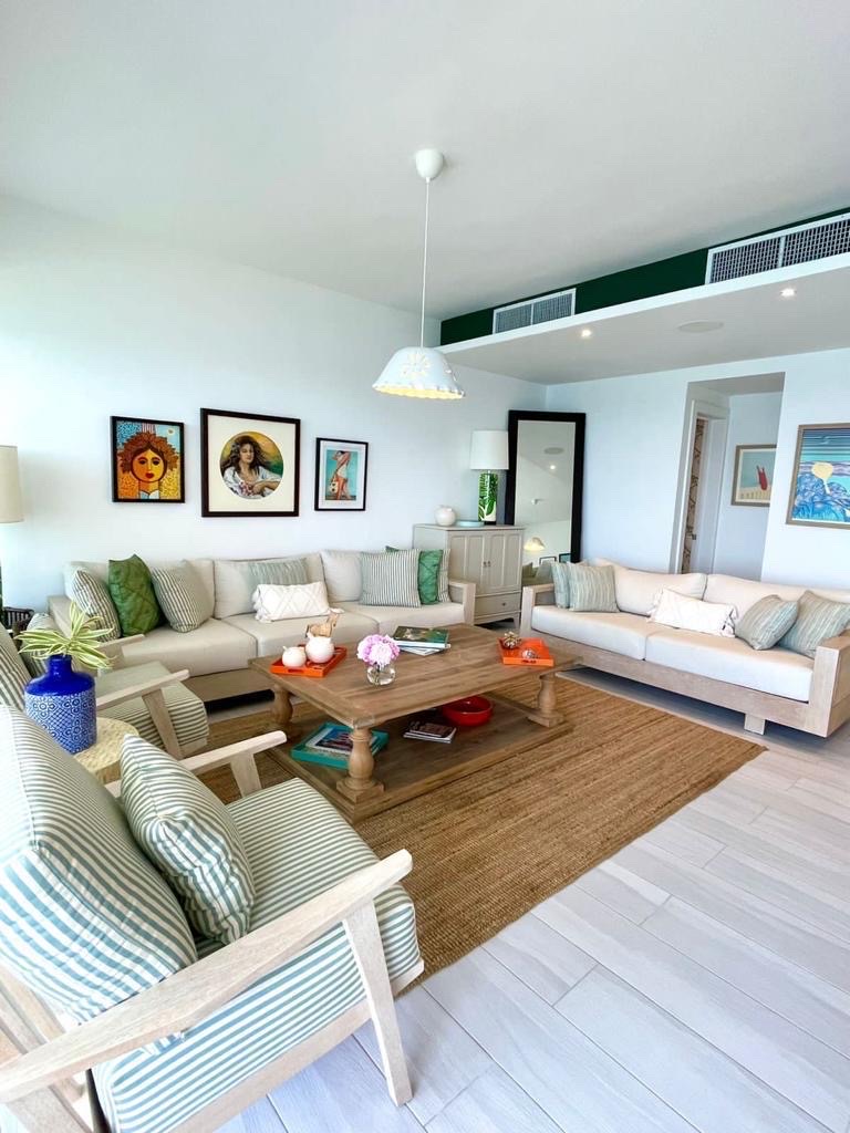 apartamentos - vendo hermoso apto amueblado en Juan dolio piso alto 