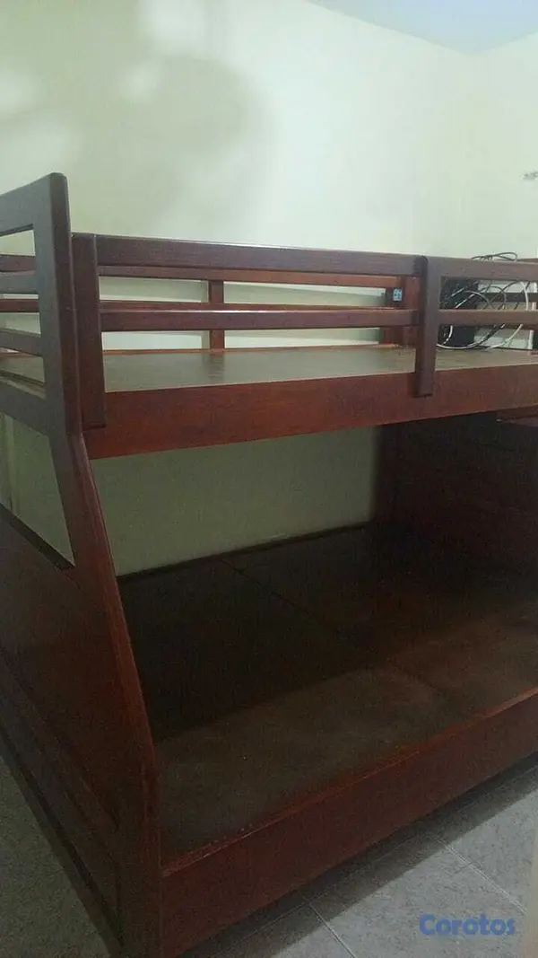 muebles y colchones - Camarote de dos camas con gavetas  4