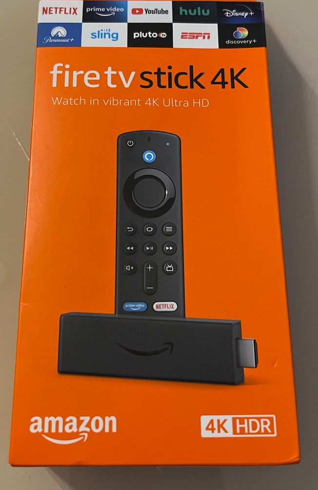 Amazon Fire TV Stick 4K de voz 4K 8GB negro NUEVO