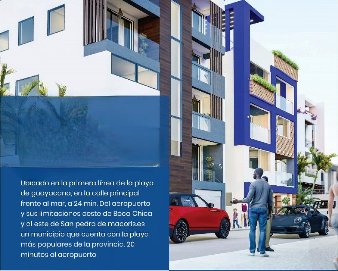 apartamentos - Guayacanes Apartamento primera. linea de playa dos Habitaciones