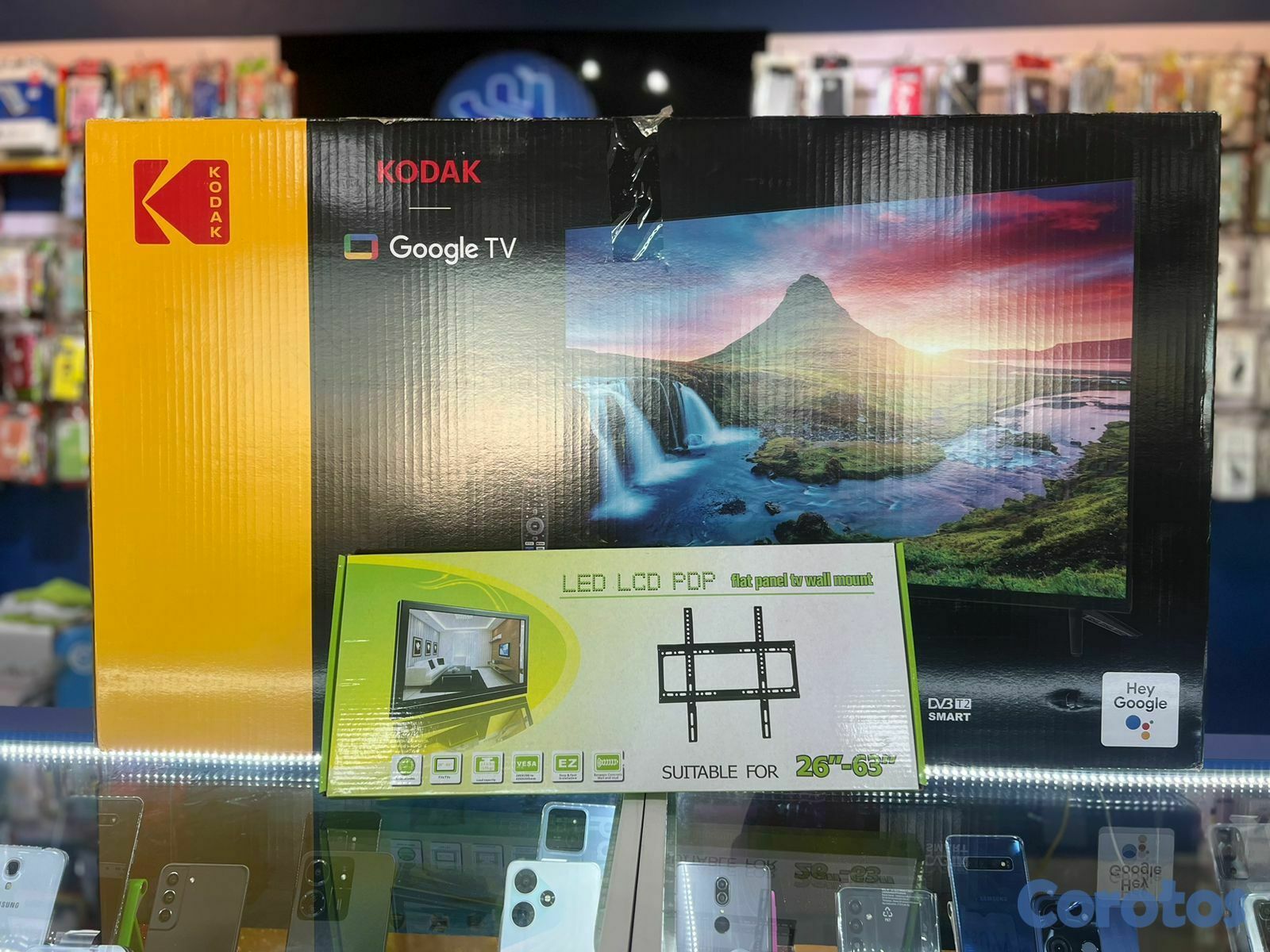 tv -  SMART TV KODAK DE 40 GOOGLE TV CONTROL POR VOZ