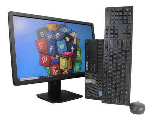 computadoras y laptops - Combo PC Dell 3020 Core i5 de 4ta gen / 8gbram / 500gbdisco / Monitor Widescreen