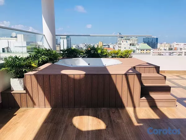 apartamentos - Apartamento en Alquiler en Piantini Amueblado de U 9