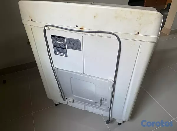 electrodomesticos - Lavadora Daewood semi automática 18 libras  2