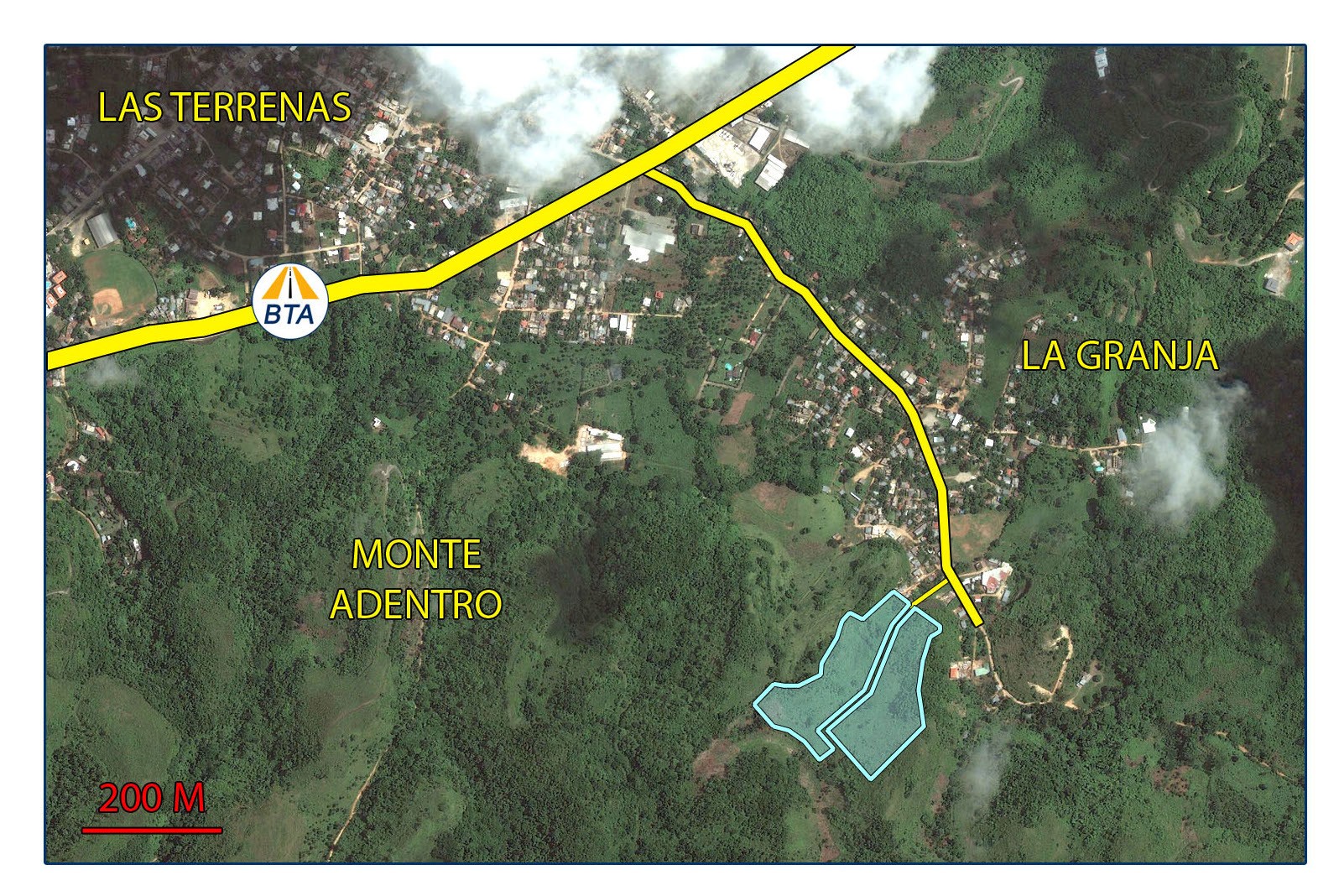 solares y terrenos - Terreno Las Terrenas - Sector La Granja - Muy tranquilo - 80$/m2