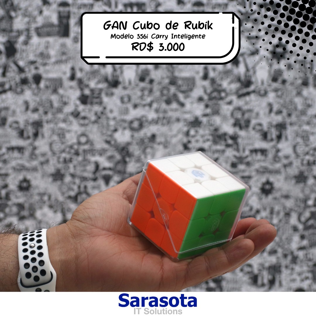 hobby y coleccion - GAN Cubo Rubik 3X3 modelo 356i Inteligente 3