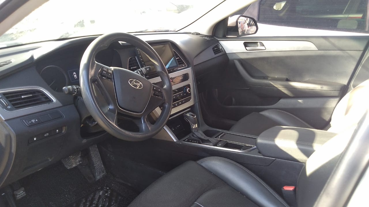 carros - HYUNDAI SONATA NEW RISE 2019 GRIS 2