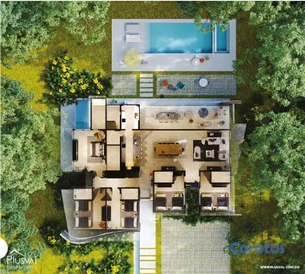 casas vacacionales y villas - Villa en Casa de Campo en venta 2