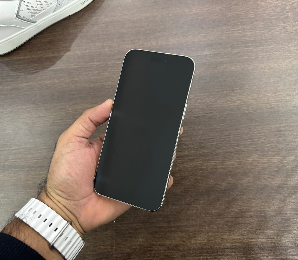 celulares y tabletas - iPhone 14 Pro Max 1TB Silver Como Nuevo, Desbloqueado, RD$ 65,500 NEG 1