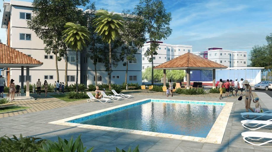 apartamentos - Apartamento en venta #24-1442 con 3 dormitorios, balcón, terraza, piscina. 5