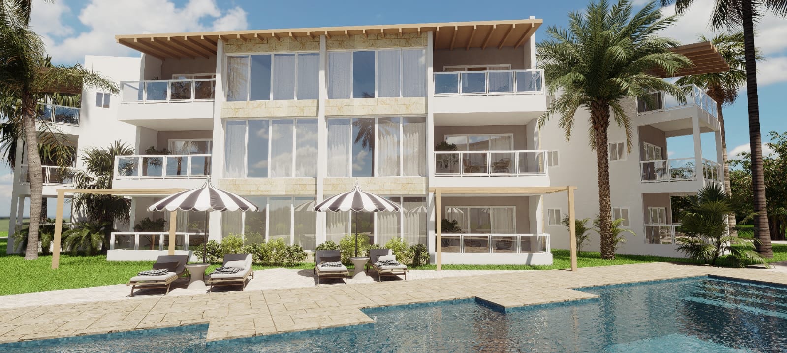 apartamentos - PLAYA DORADA APARTAMENTOS DE LUJO A PASOS DE LA PLAYA