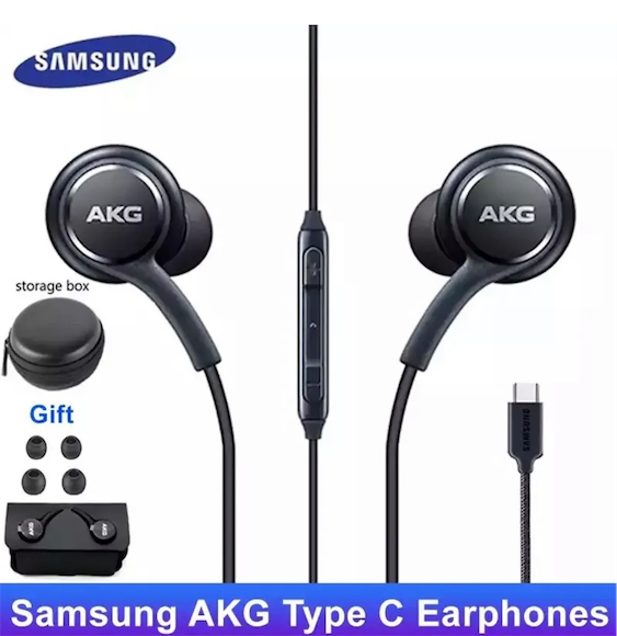 camaras y audio - Auriculares AKG Samsung tipo c original 1