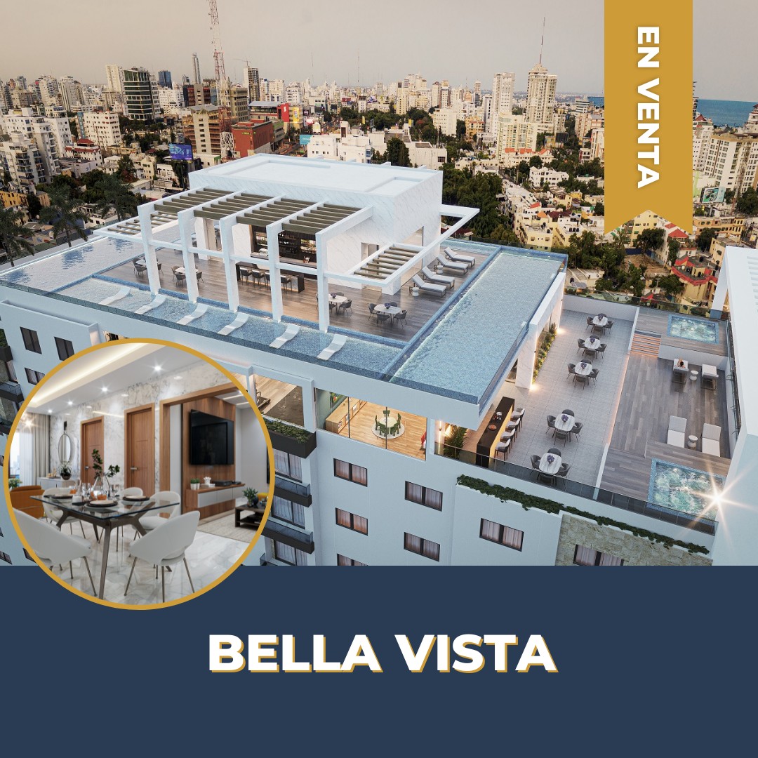 apartamentos - Bella vista hermoso proyecto con múltiples amenidades