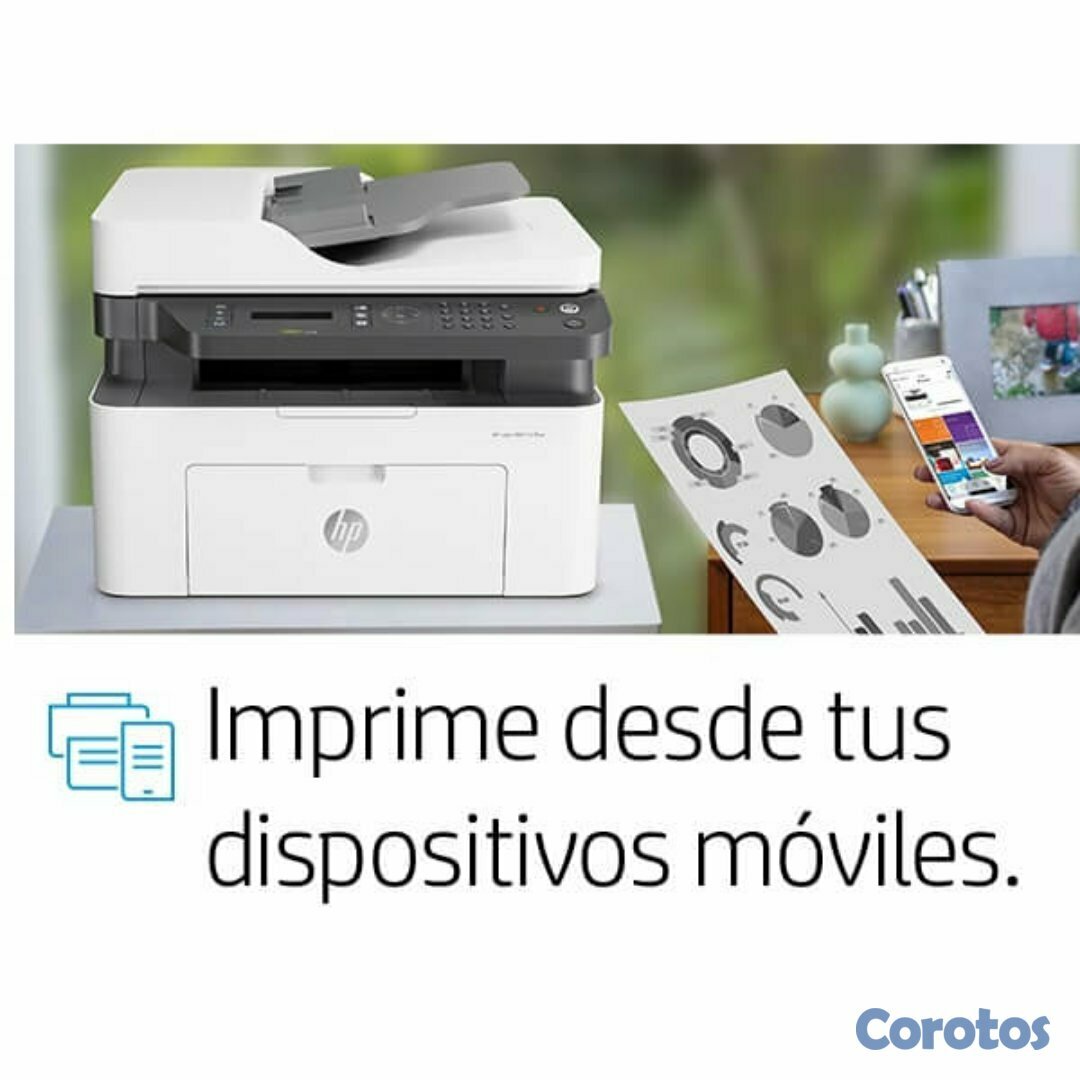 impresoras y scanners - MULTIFUNCIONAL LASER HP WI-FI LASERJET  MFP M137FNW IMPRESORA,ESCANER,COPIADORA 1