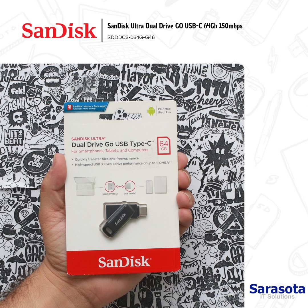 accesorios para electronica - Sandisk memoria USB 3.1 Dual Drive Go de 64Gb 1
