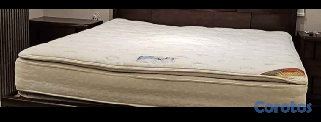 decoración y accesorios - Colchón serta tamaño King size 80x80  con base de  1