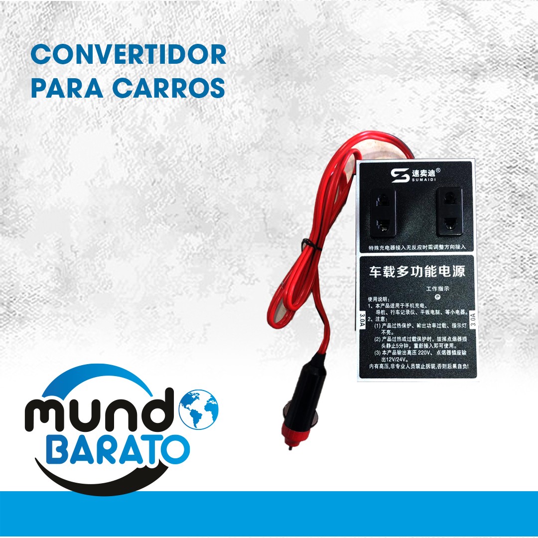 plantas e inversores - convertidor Inversor de corriente para carro 